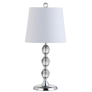 Hudson 20" Crystal Mini LED Table Lamp - JONATHAN Y